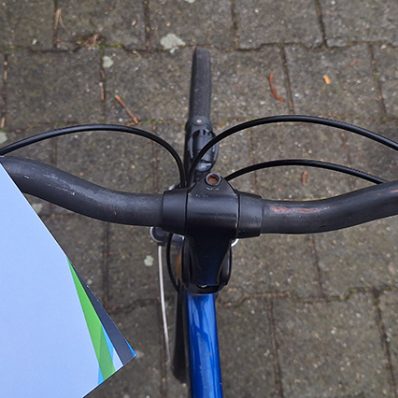 Dorpsjournalist en man met een visie