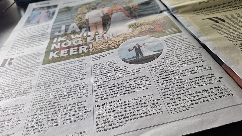 Zonder prompts toch in de Telegraaf